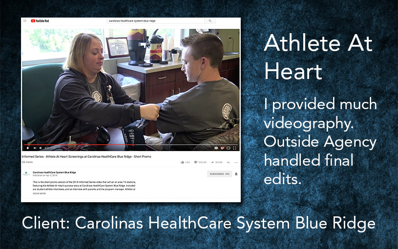 Athlete At Heart Video