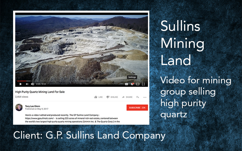 Sullins Land Inc - Quartz Mining Land