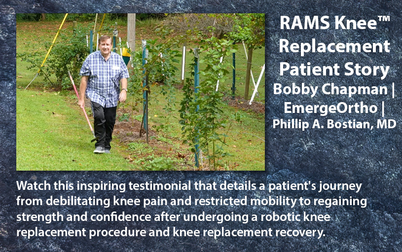 RAMS Knee Total Replacement - Bobby Chapman Testimonial - Morganton, NC