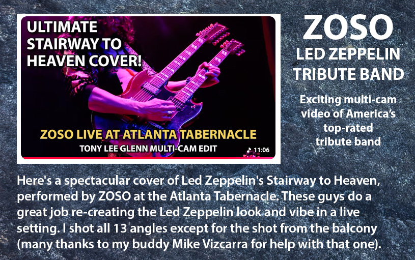 ZOSO Live in Atlanta Multi-Cam Stairway To Heaven